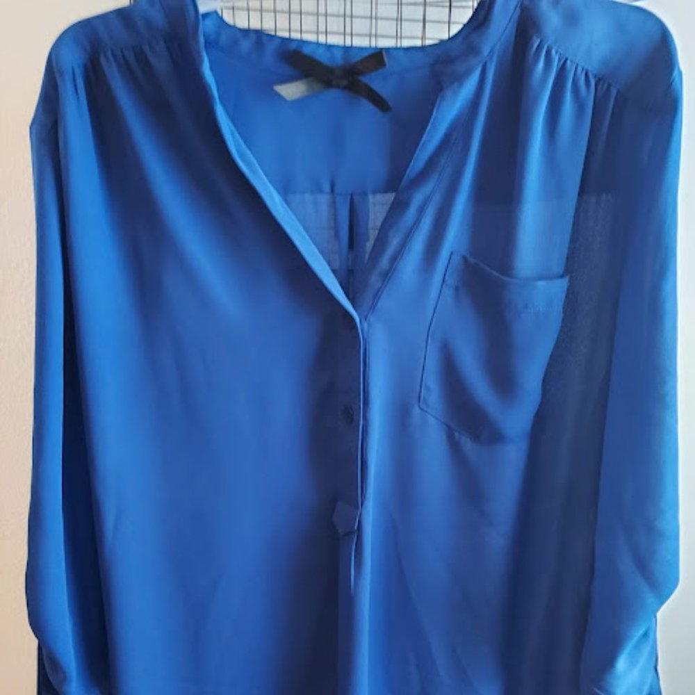 Royal blue shirt